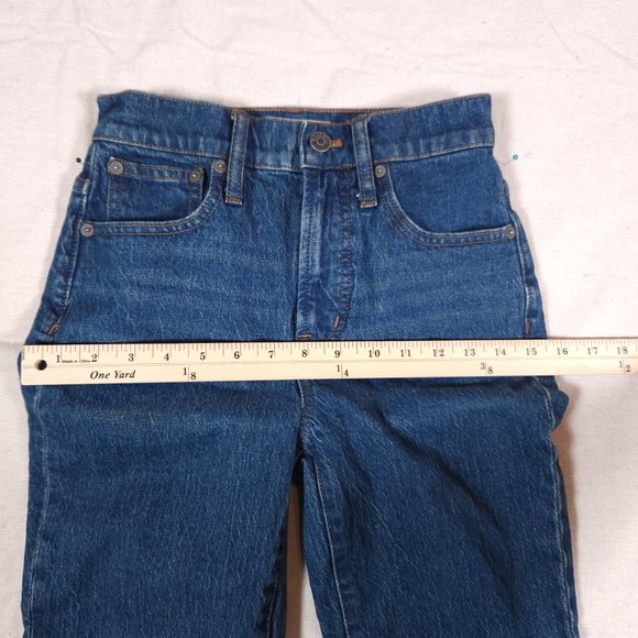 Madewell Blue Jeans Womens Label Size 23 Perfect Vintage Jean Denim Pants Casual - Picture 6 of 13